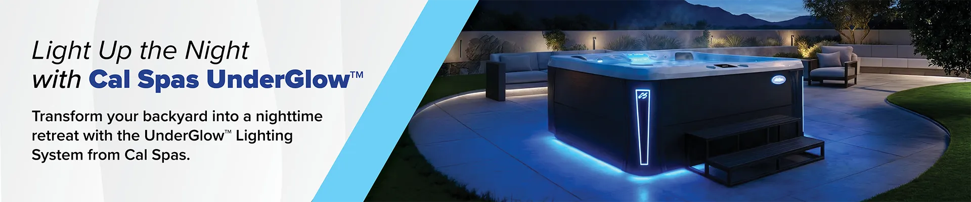 Calspas hot tub being used in a family setting - Walnut Creek