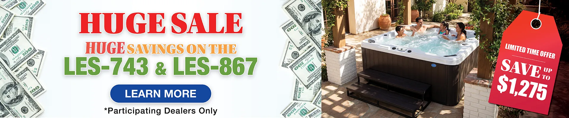 Calspas hot tub being used in a family setting - Walnut Creek